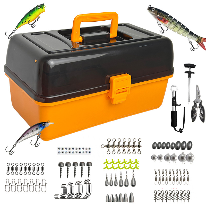 Large Four-Layer Outdoor Fishi - Fishing Lure Box review and price