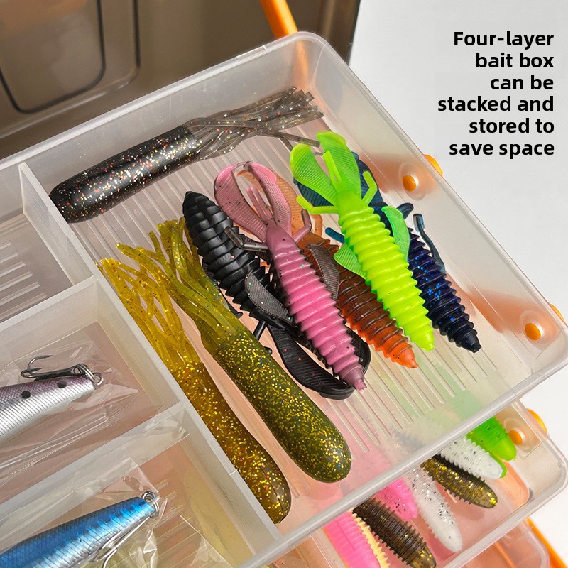 Large Four-Layer Outdoor Fishi - Fishing Lure Box review and price