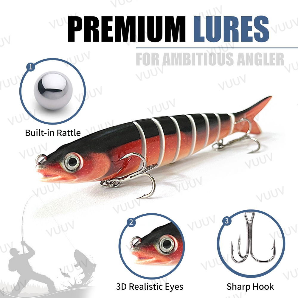 10 pcs Fishing Lures for Bass  - Fishing Lure Swimbait review and price