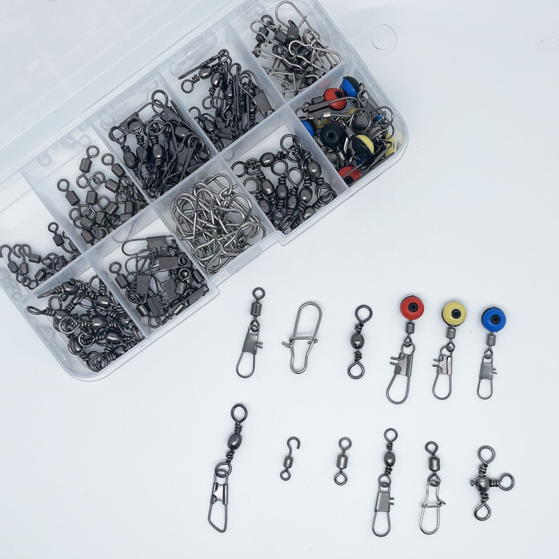 115pcs Fishing Swivel Connecto - Fishing Lure Kit review and price