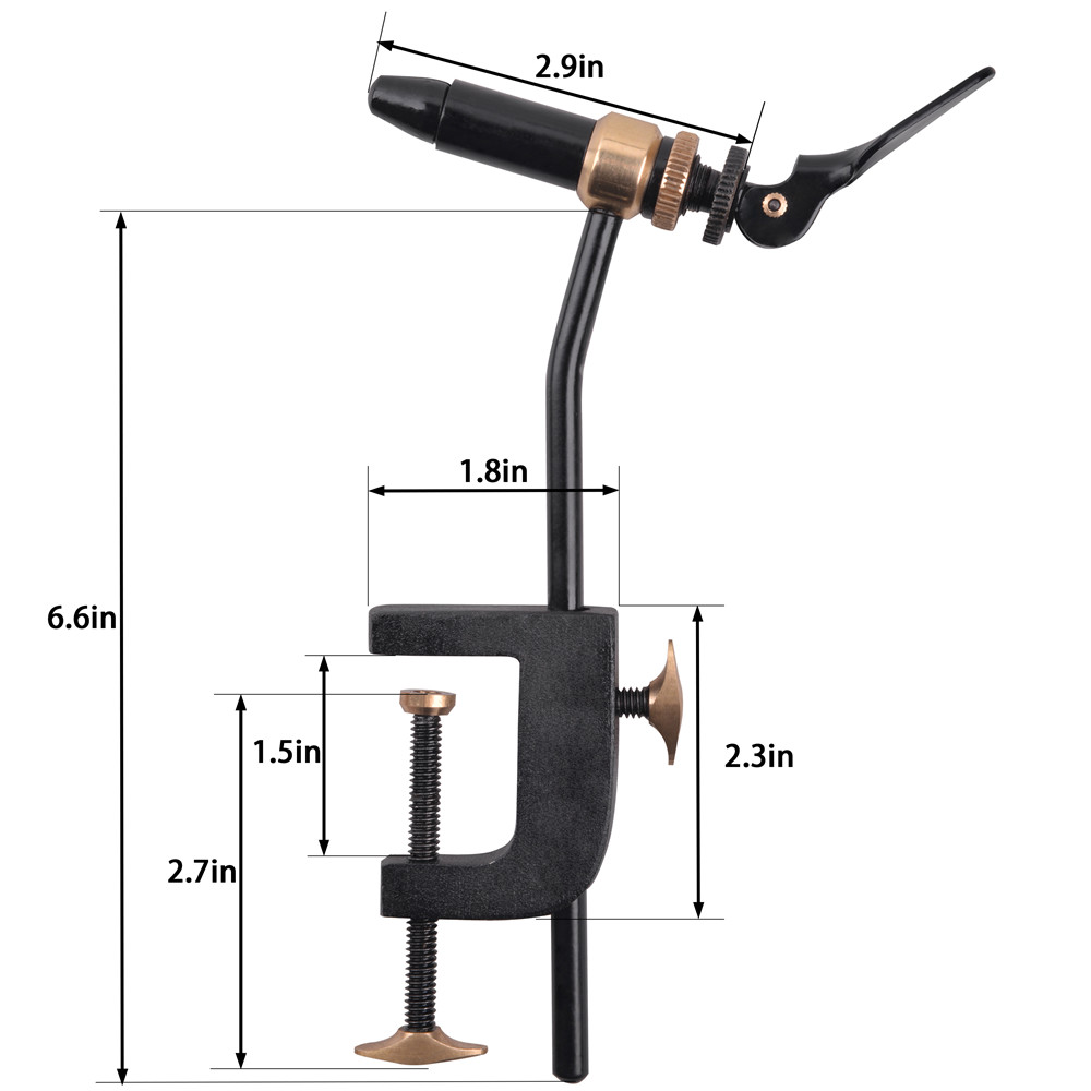 Rotary Fly Tying Vise Tool Saf - Fishing Lure Kit review and price