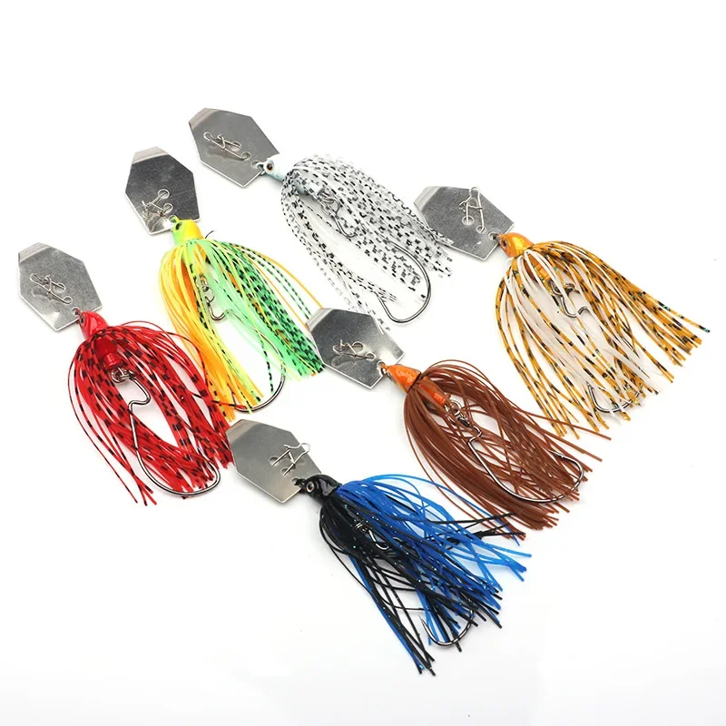 6 Pcs/Set Chatterbait Fishing  - Fishing Lure Buzzbait review and price
