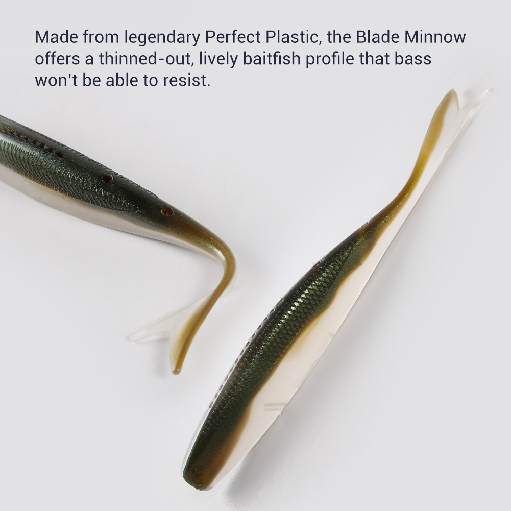 NOEBY Soft Lure Blade Minnow 9 - Fishing Lure Blade Bait review and price