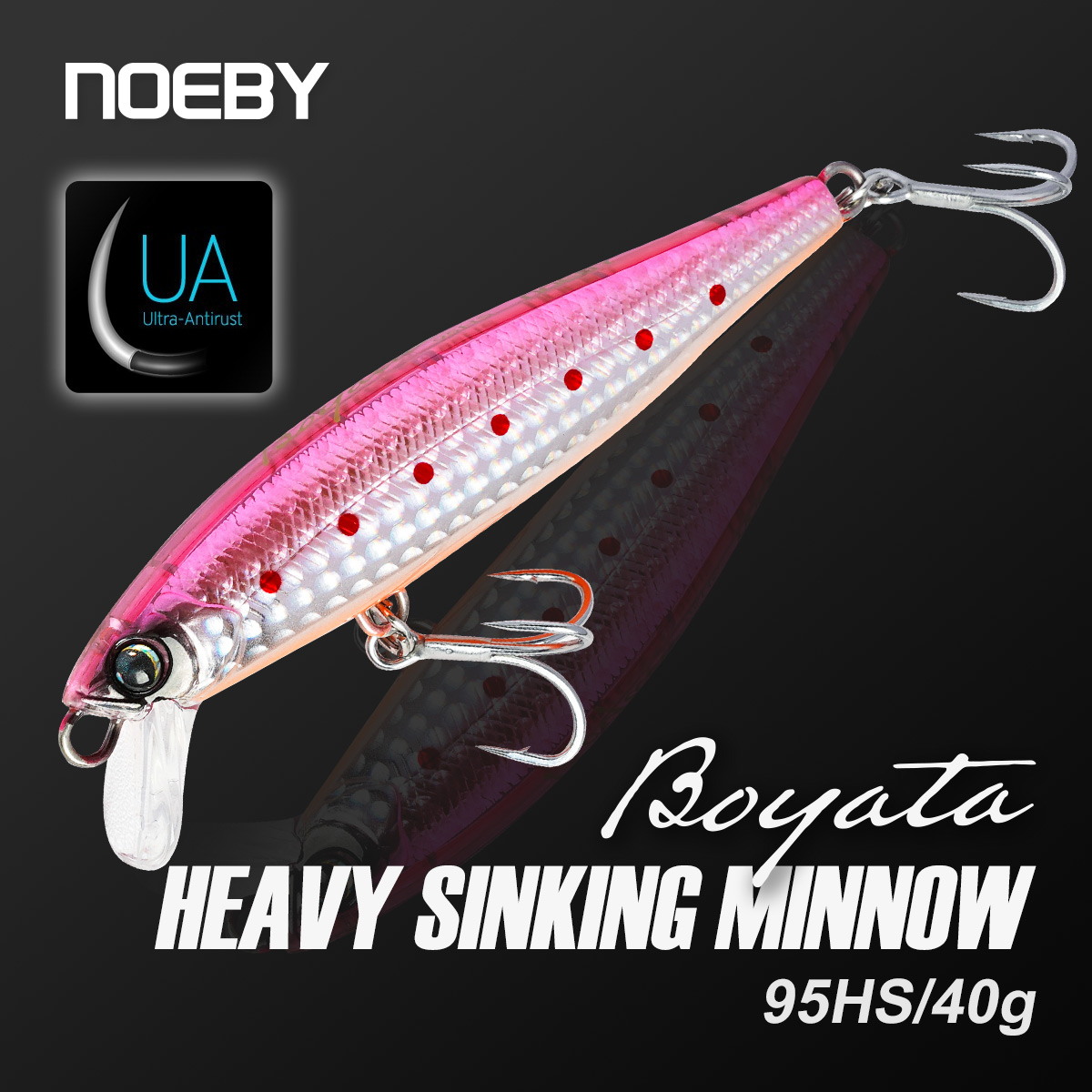 NOEBY 95mm 40g Heavy Sinking M - Fishing Lure Buzzbait review and price