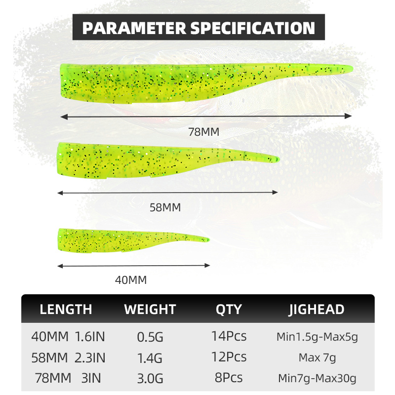 BLUX New Dart Worm Soft Bait 5 - Fishing Lure Buzzbait review and price