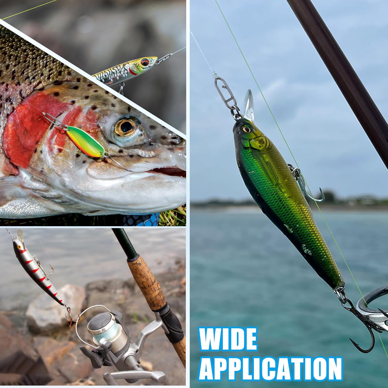 9KM Fishing Snap Kit 110pcs Po - Fishing Lure Kit review and price