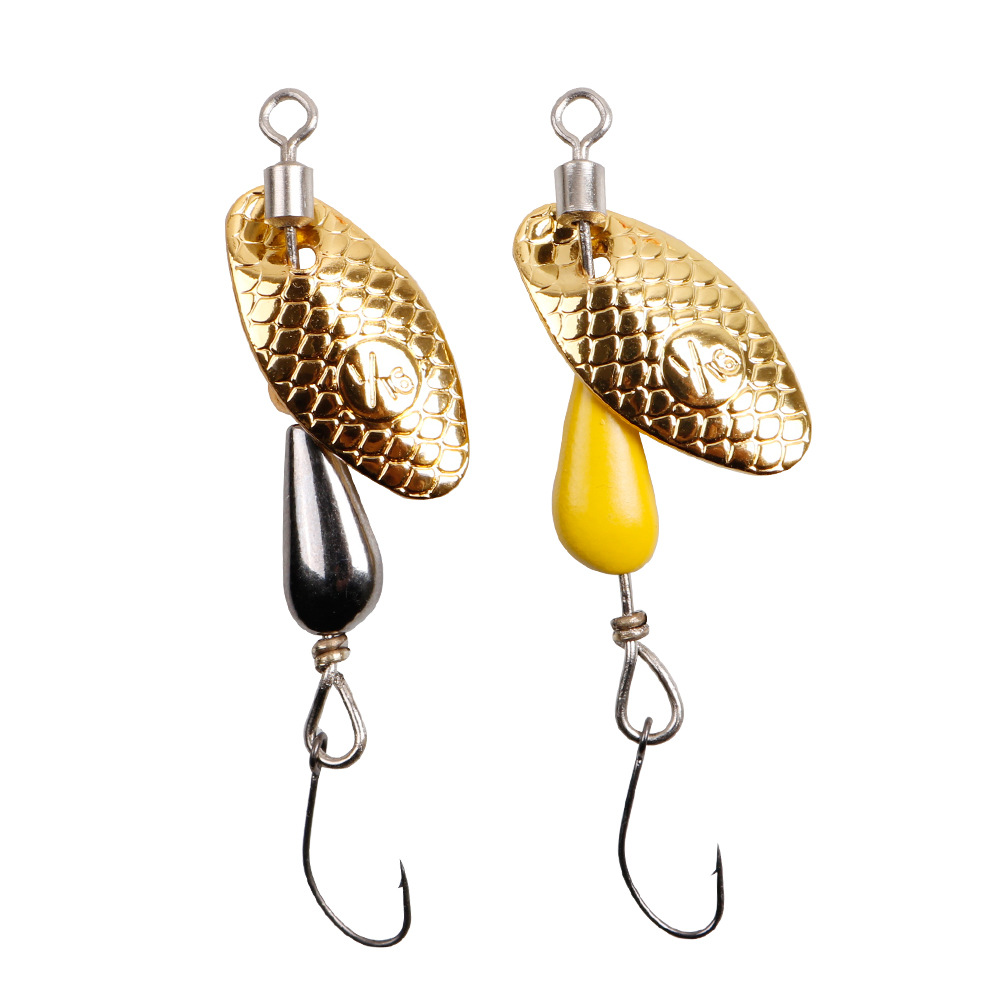 2Pcs Spinner Spoon Metal Bait  - Fishing Lure Swimbait review and price
